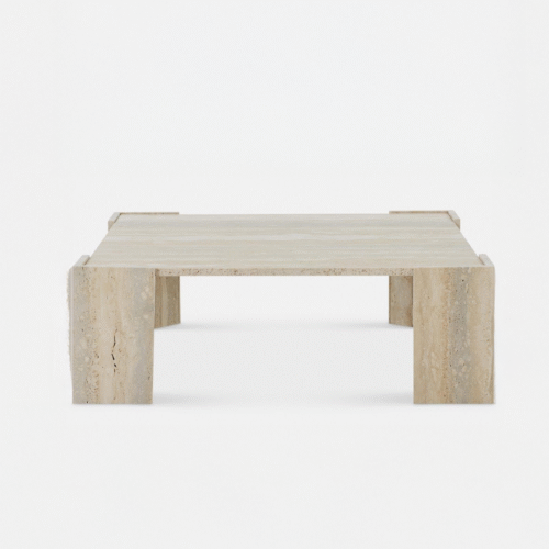 Table travertin Carla