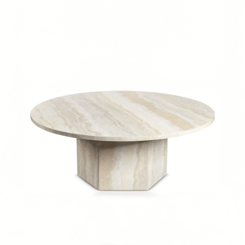 Table Ronde en Travertin AM