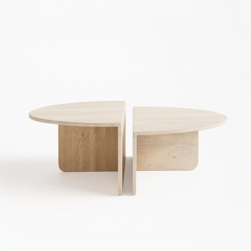 Table Basse en Travertin ROCASA