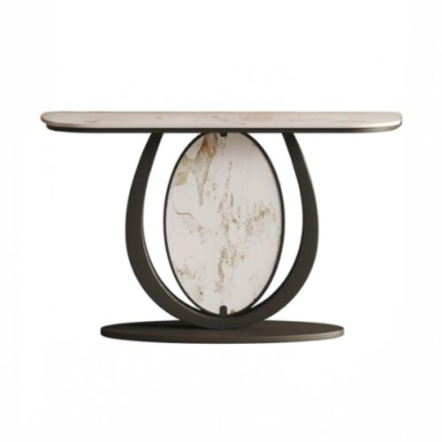 Console Cercon – Marbre & Métal