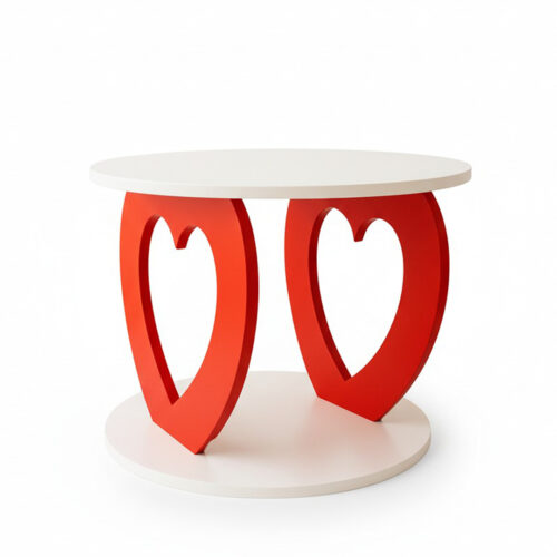 Table Enfant Design Cœur